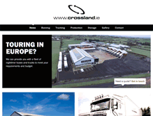 Tablet Screenshot of crossland.ie