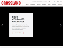 Tablet Screenshot of crossland.com