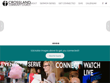 Tablet Screenshot of crossland.tv